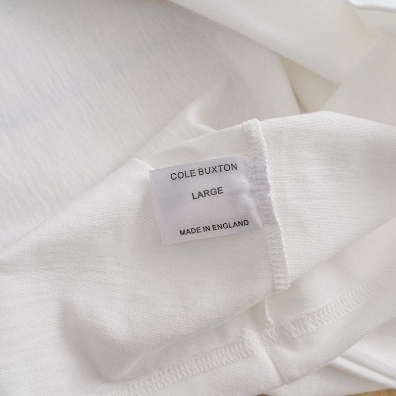 Лонгслив Cole Buxton Base "White" фото № 5