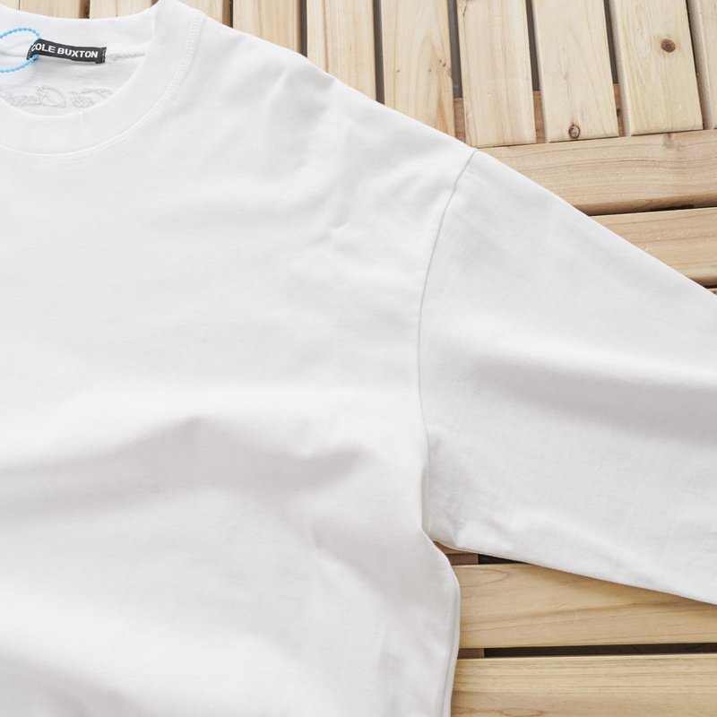 Лонгслив Cole Buxton Base "White" фото № 8