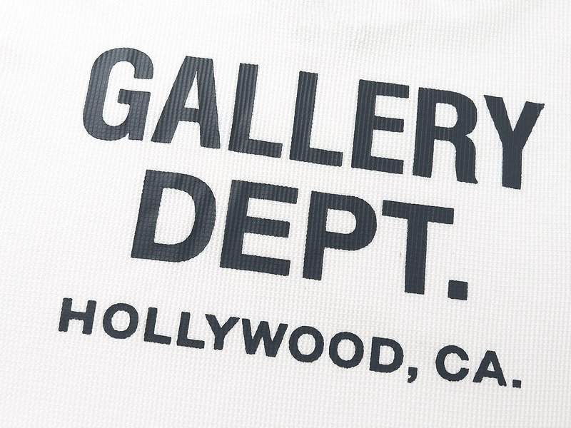 Лонгслив Gallery Dept With Logo On The Sleeves "White" фото № 6