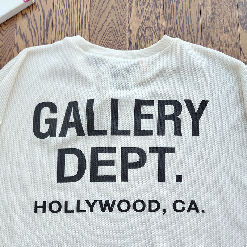 Лонгслив Gallery Dept Hollywood Lettering "White" фото № 2