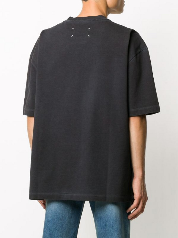 Футболка Maison Margiela Basic "Navy Grey" фото № 6