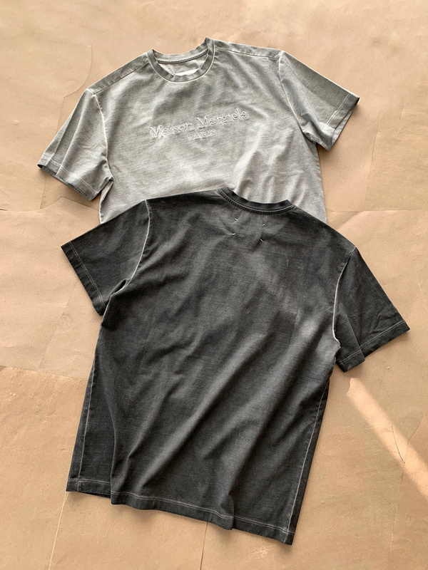 Футболка Maison Margiela Basic "Navy Grey" фото № 2