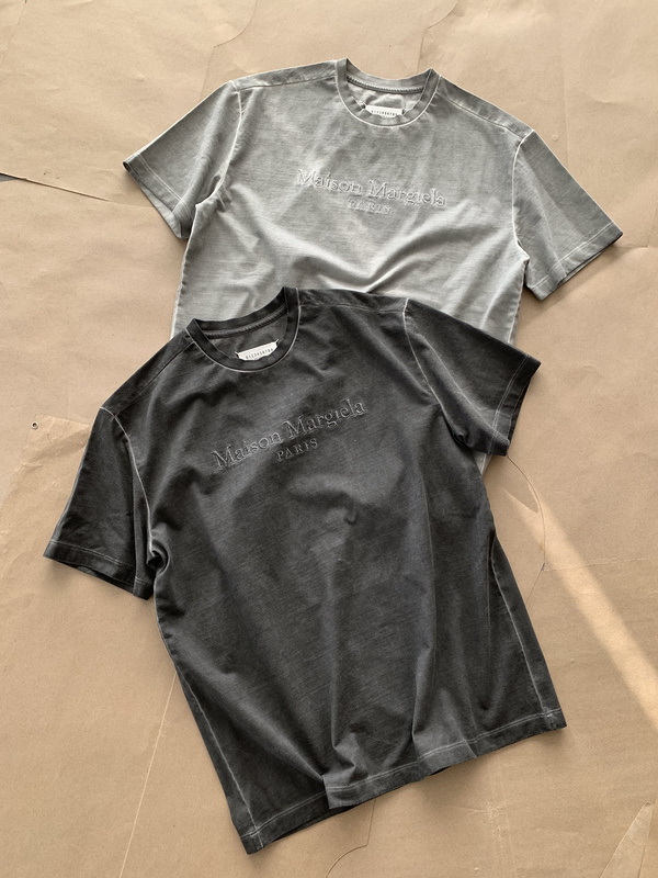 Футболка Maison Margiela Basic "Navy Grey" фото № 4