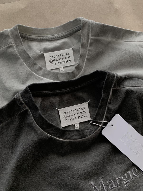 Футболка Maison Margiela Basic "Navy Grey" фото № 3