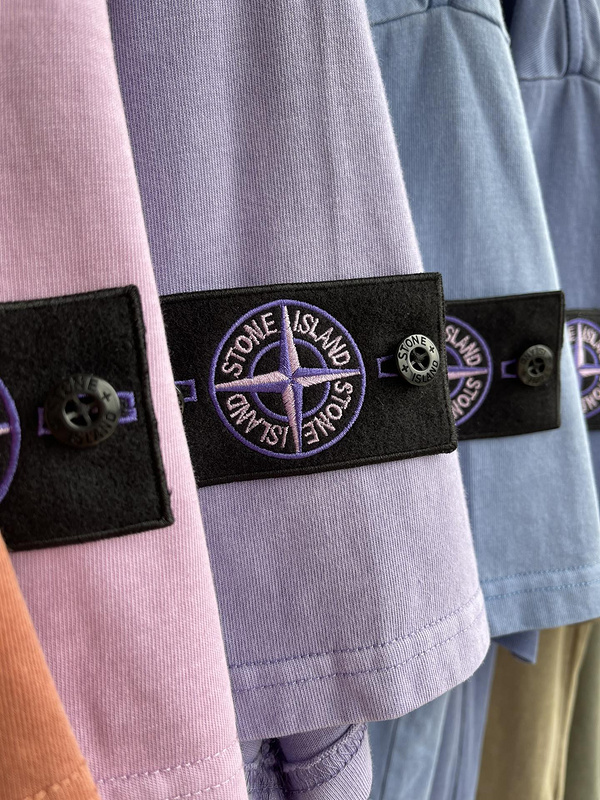 Футболка Stone Island Casual "Violet" фото № 5