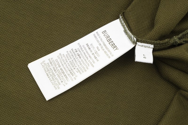 Поло Burberry With An Aesthetic Logo "Khaki" фото № 2
