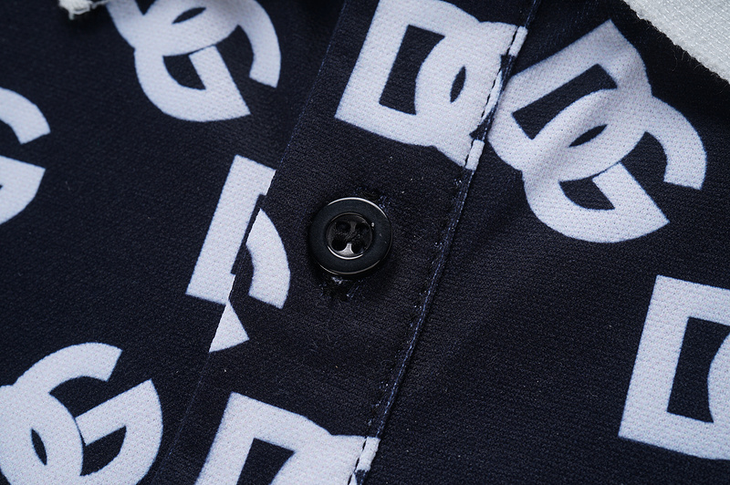 Поло Dolce Gabbana With Logo "Black" фото № 4