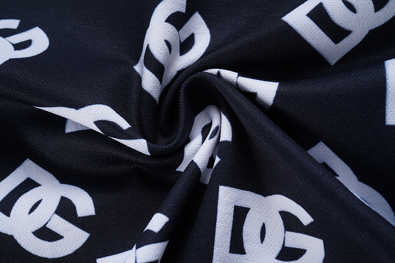 Поло Dolce Gabbana With Logo "Black" фото № 7