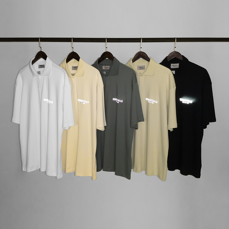 Поло Fear of God Short Sleeve Essentials "Light green" фото № 2