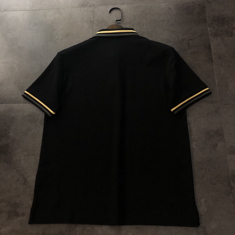 Поло Fendi With Yellow Lines "Black" фото № 4