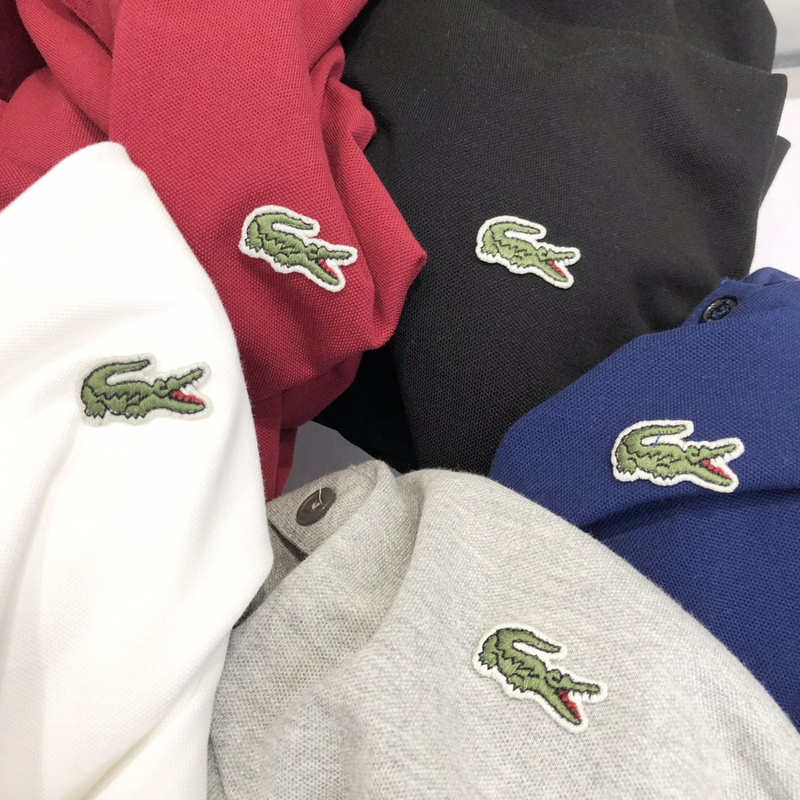 Поло Lacoste Little Crocodile "Blue" фото № 2