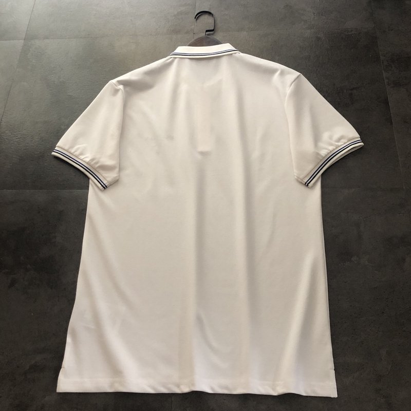 Поло Prada With Logo Brand - Cotton "White" фото № 8