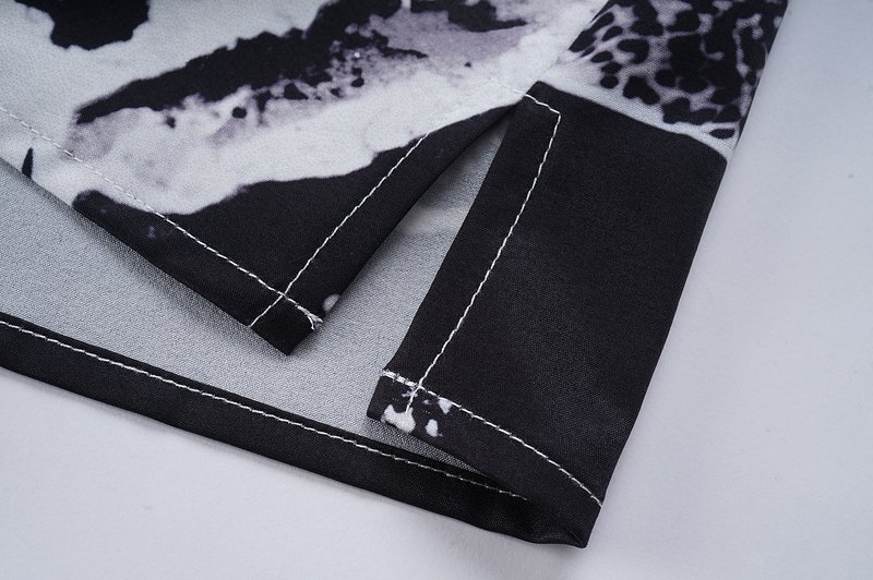 Рубашка Amiri Waves And Rocks Print "White" фото № 7