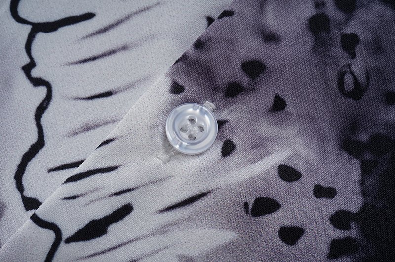 Рубашка Amiri Waves And Rocks Print "White" фото № 5