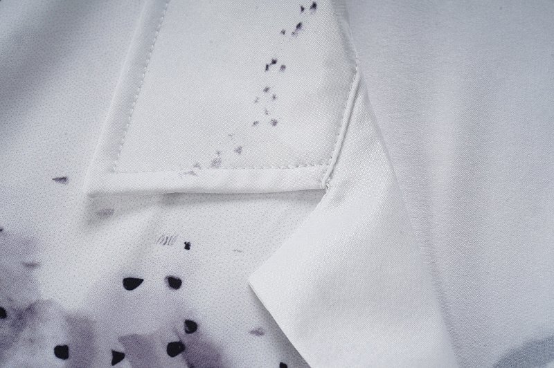 Рубашка Amiri Waves And Rocks Print "White" фото № 4