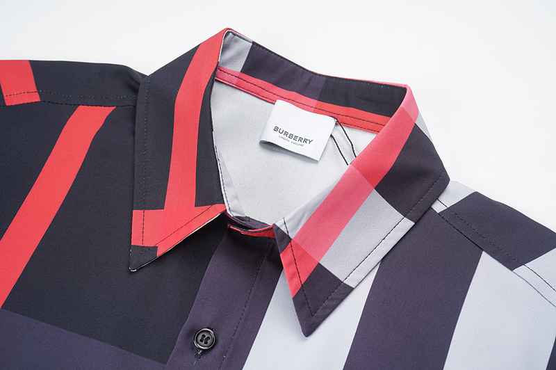 Рубашка Burberry Stripes "Black" фото № 6