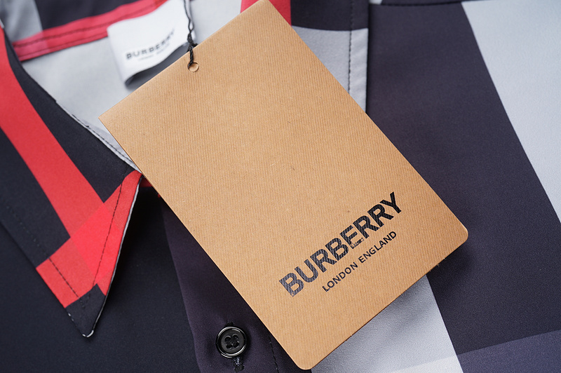 Рубашка Burberry Stripes "Black" фото № 8