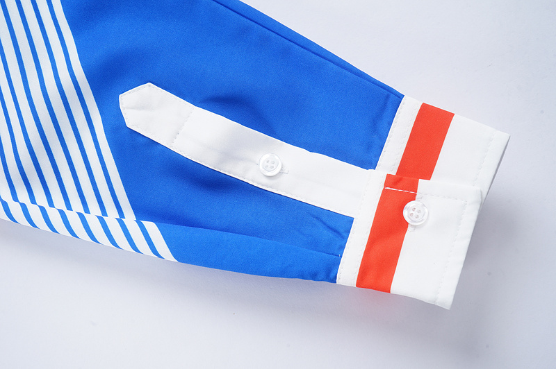 Рубашка Casablanca With Coat Of Arms "White/Blue" фото № 4