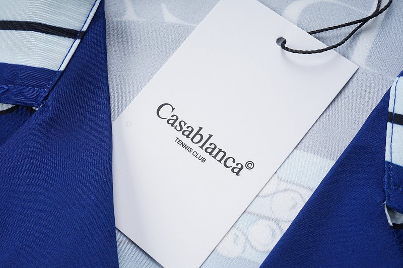 Рубашка Casablanca Paris View "Blue" фото № 3