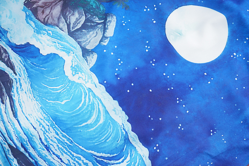 Рубашка Casablanca Beautiful Night Moon "Blue" фото № 7