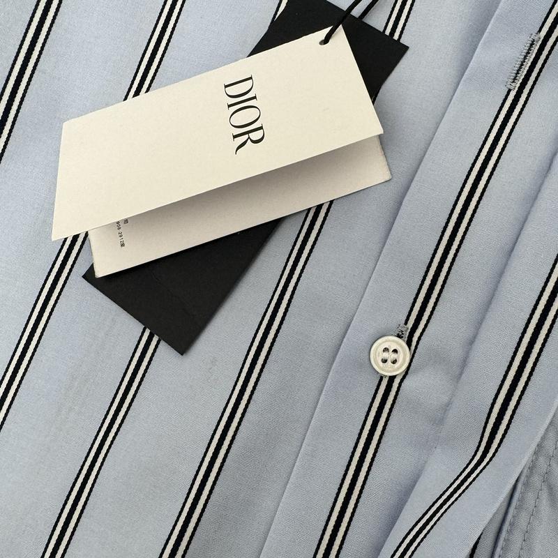 Рубашка Christian Dior Black Lines "Blue" фото № 5