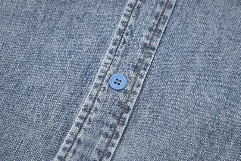 Рубашка Givenchy Denim Style "Blue" фото № 4