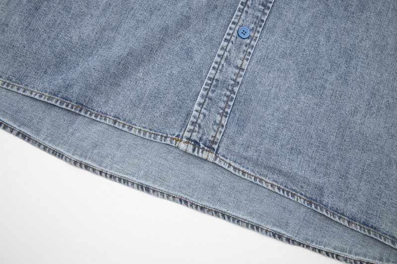 Рубашка Givenchy Denim Style "Blue" фото № 6