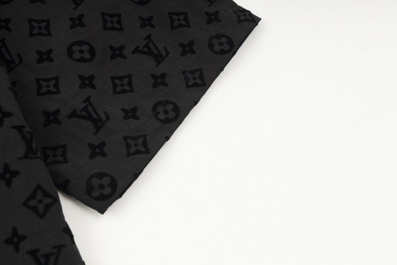 Рубашка Louis Vuitton With Small Emblems "Black" фото № 4