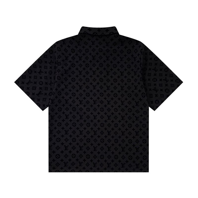 Рубашка Louis Vuitton With Small Emblems "Black" фото № 5