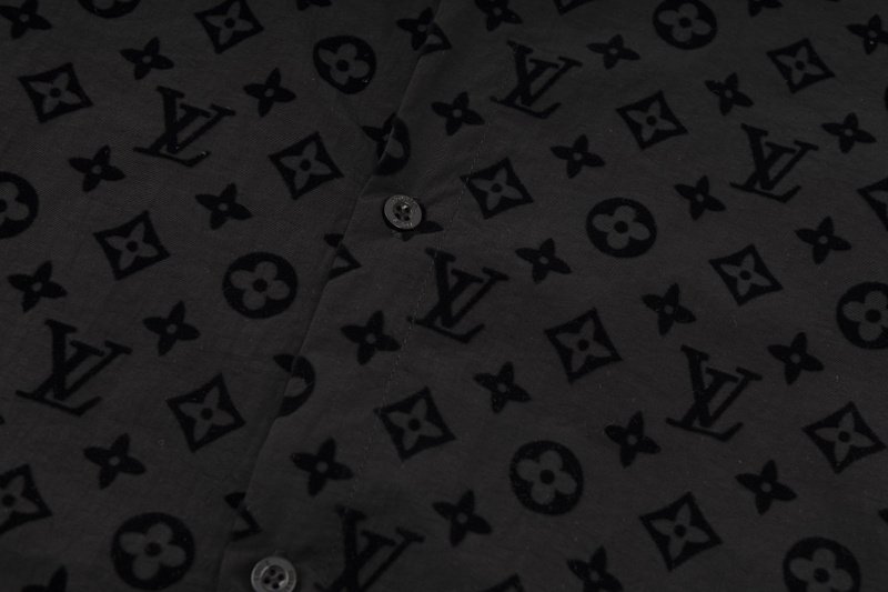 Рубашка Louis Vuitton With Small Emblems "Black" фото № 6