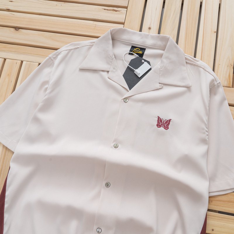 Рубашка Needles With Butterfly "White" фото № 3