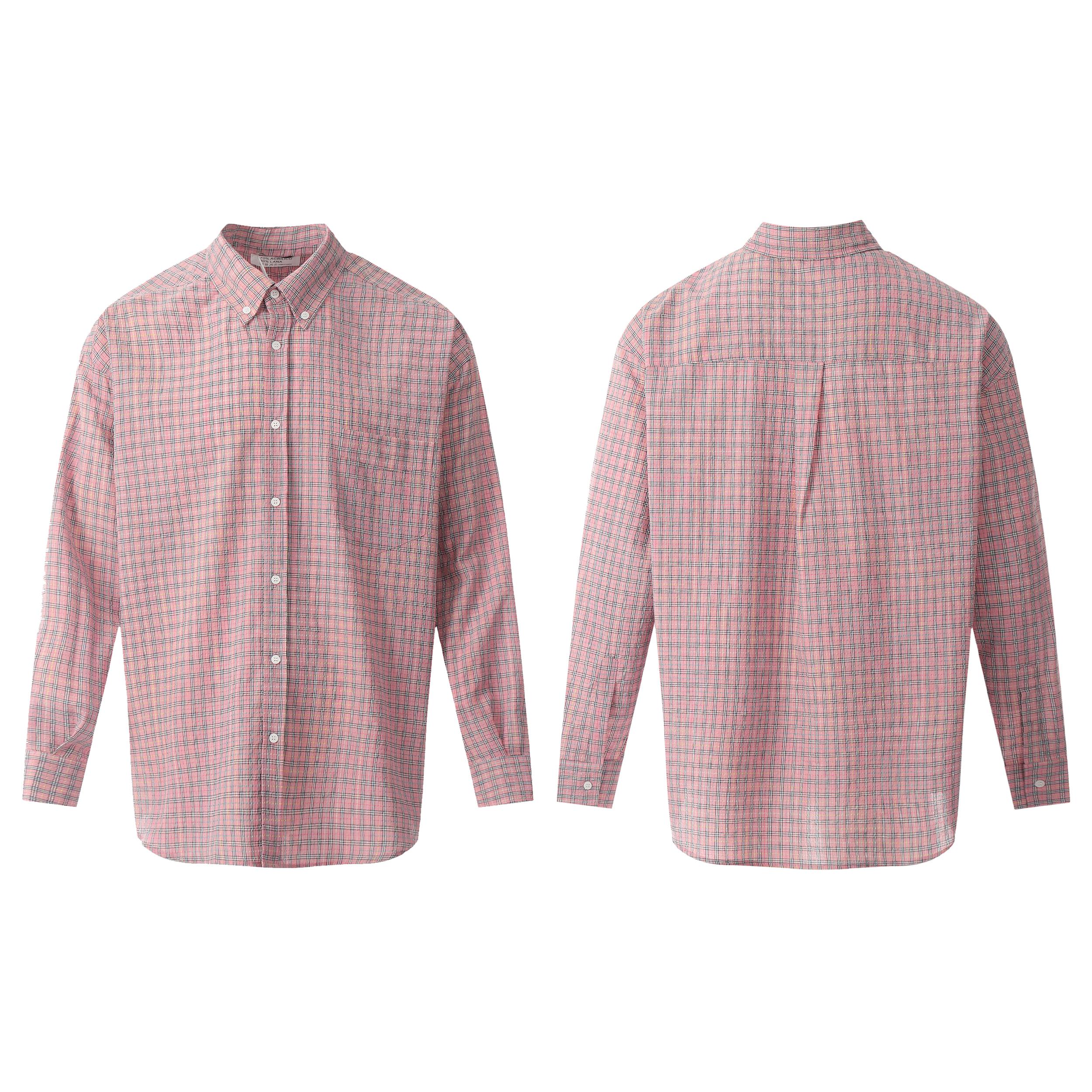 Рубашка Our Legacy Scotland Print "Red" фото № 4