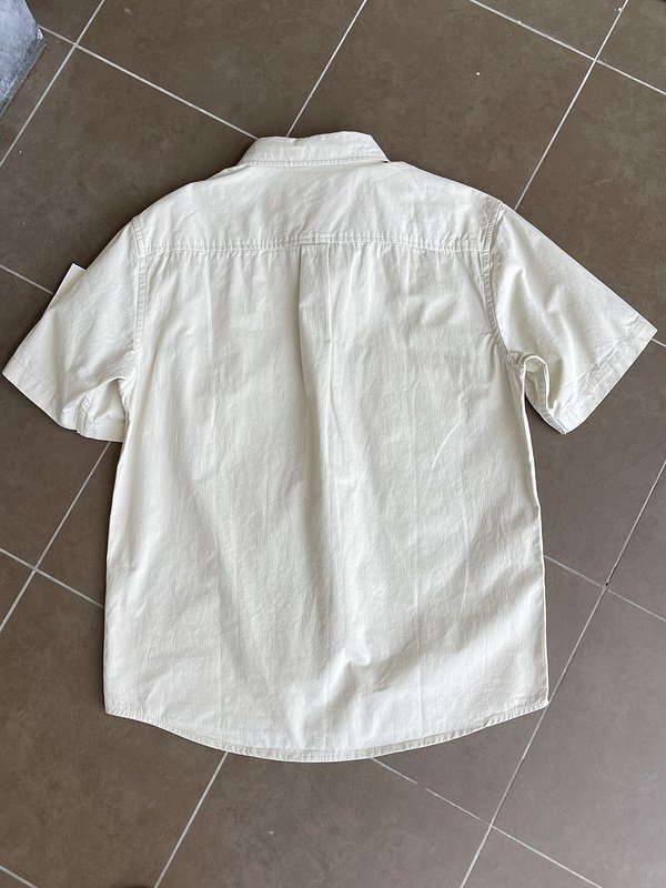Рубашка Stone Island With Brand Instructions "Cream" фото № 2