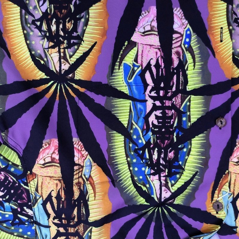 Рубашка Wacko Maria Contemplation "Violet" фото № 3