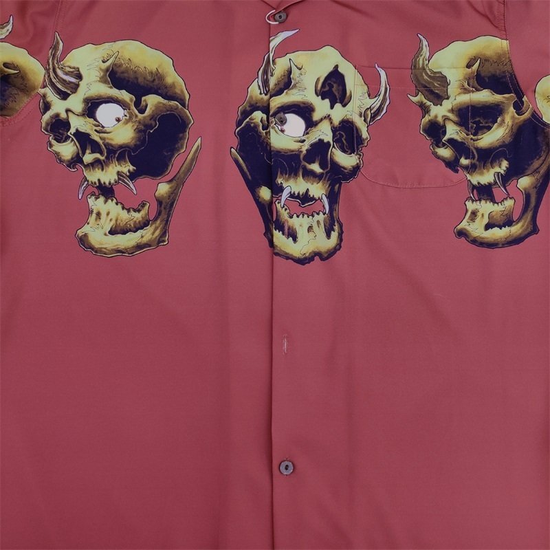 Рубашка Wacko Maria Demons "Red" фото № 7