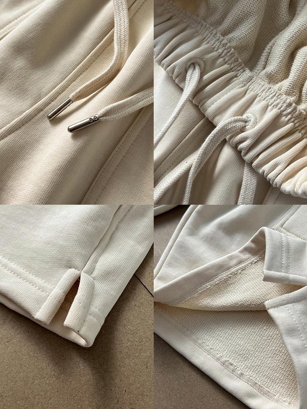 Шорты Amiri Logo On The Pocket "Cream" фото № 4