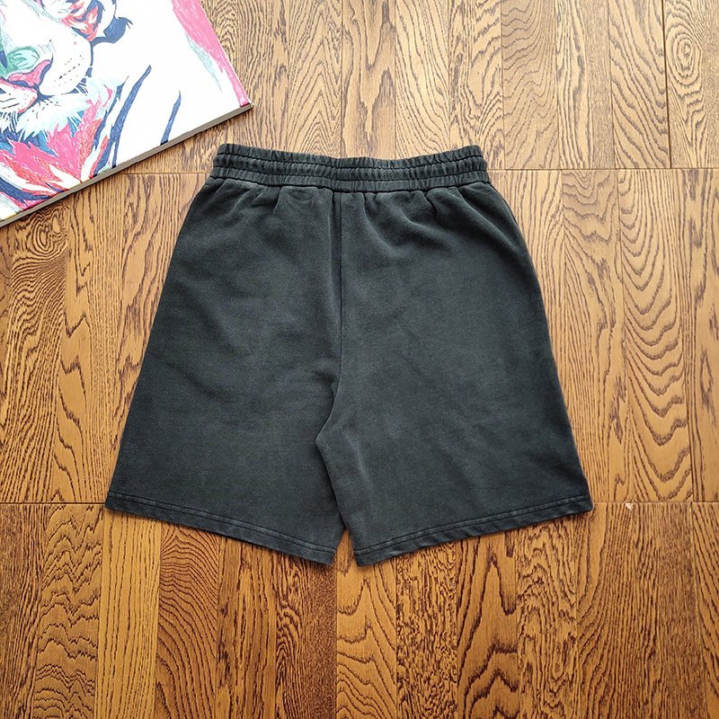 Шорты Balenciaga With Beautiful Logo Made Of Rhinestones "Black" фото № 2