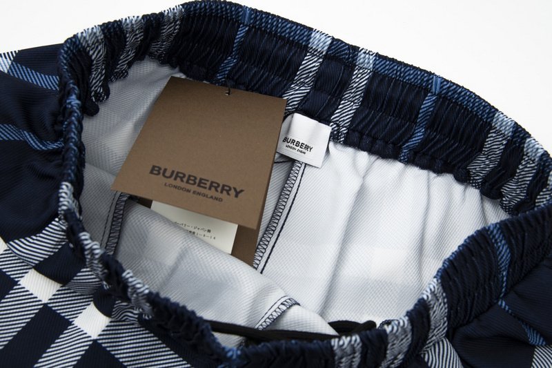 Шорты Burberry Scottish Cage Style "Blue" фото № 8
