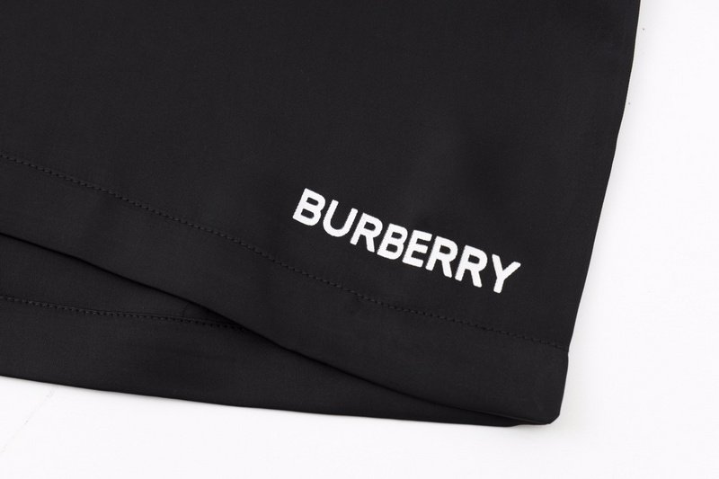 Шорты Burberry Number Ninety-Nine "Black" фото № 7