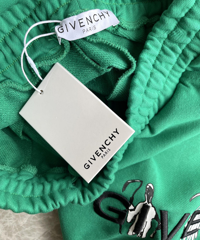 Шорты Givenchy The Deadly Inscription "Turquoise" фото № 4