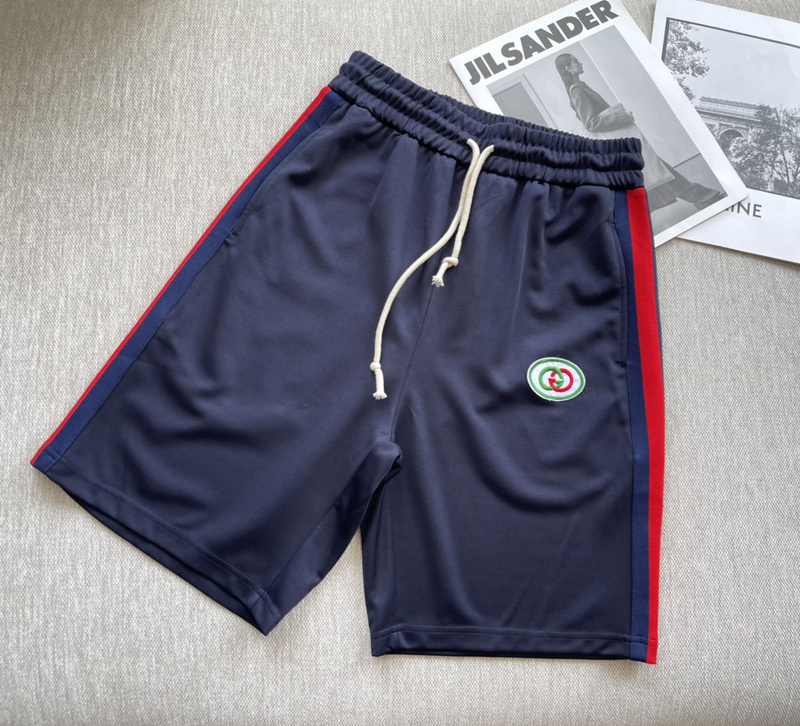 Шорты Gucci Logo "Blue" фото № 4