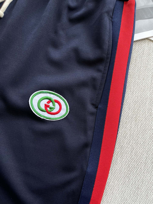 Шорты Gucci Logo "Blue" фото № 3