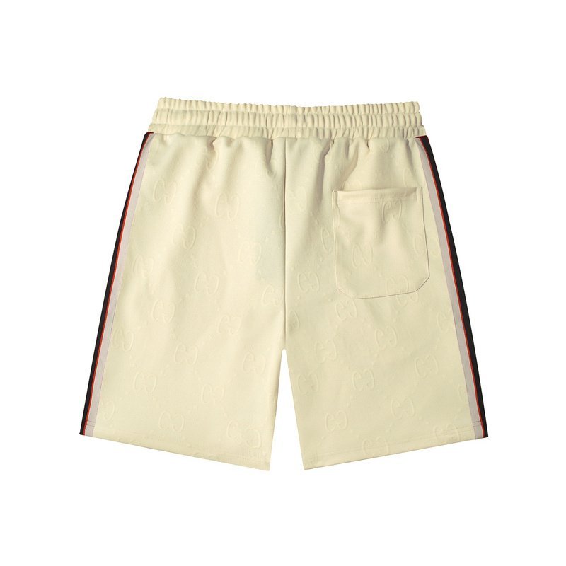 Шорты Gucci With Logo Print "Cream" фото № 8