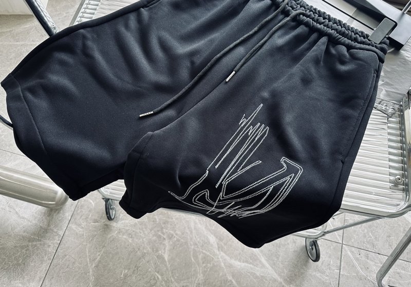 Шорты Louis Vuitton Wide "Black" фото № 7