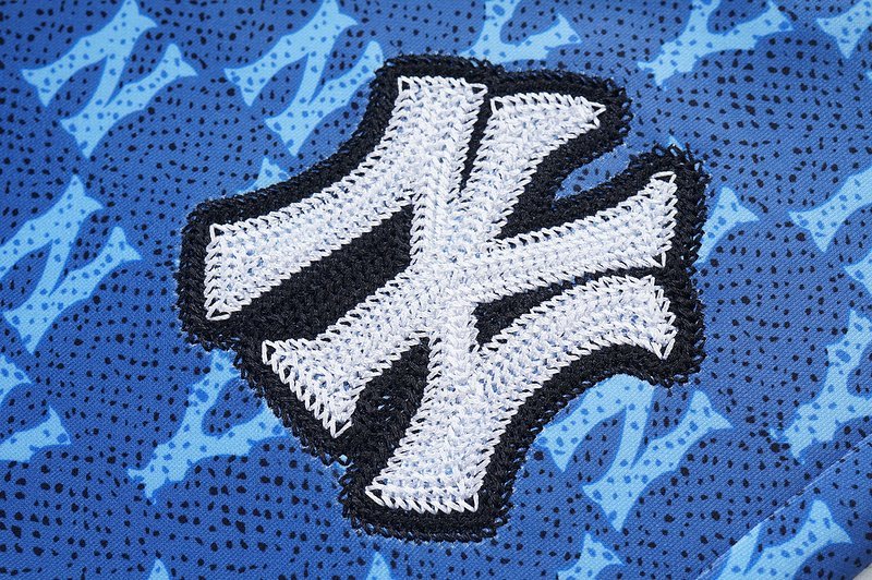 Шорты MLB With Print NY "Blue" фото № 4