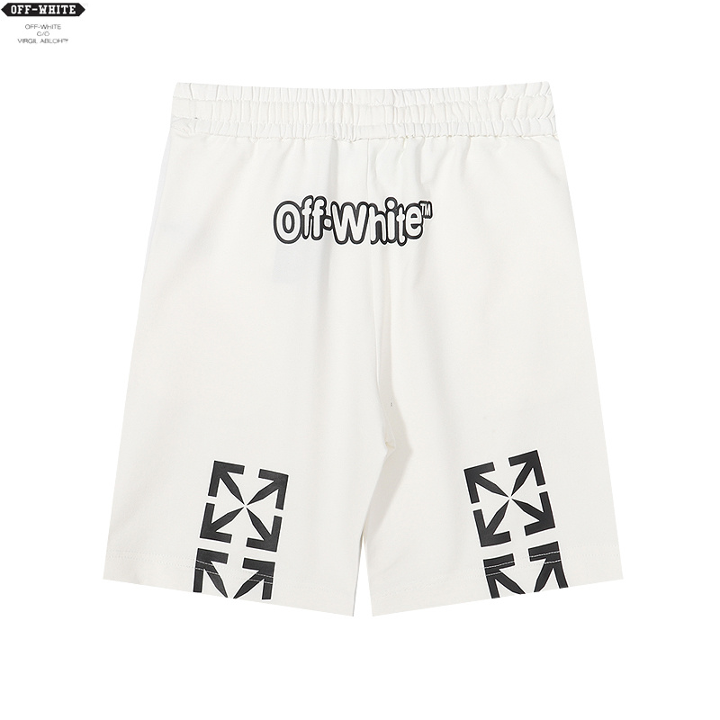 Шорты Off White Arrows "White" фото № 3