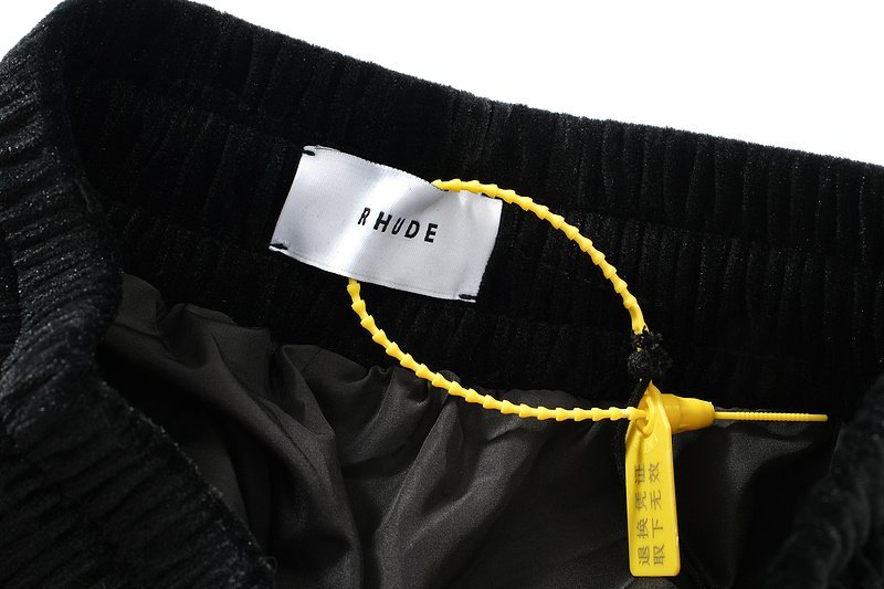 Шорты Rhude With Yellow Ties Soft "Black" фото № 5