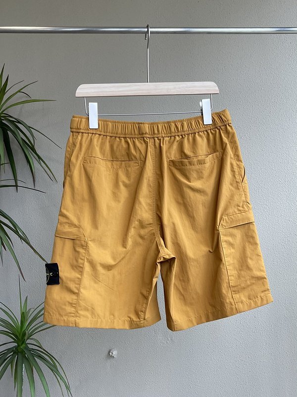 Шорты Stone Island With Strap "Yellow" фото № 5