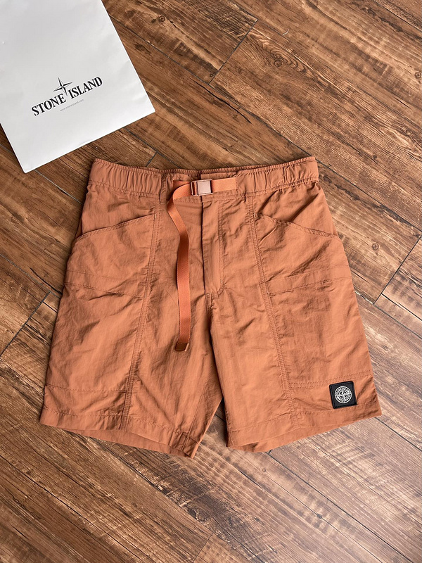 Шорты Stone Island With Basic "Orange" фото № 2