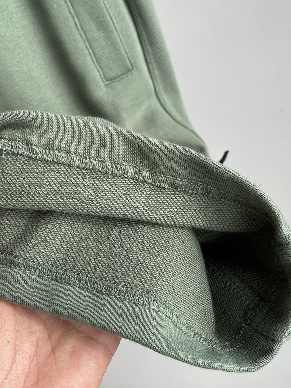 Шорты Stone Island Embroidered Chevron "Green" фото № 7